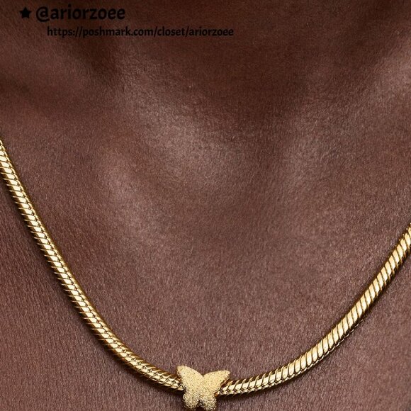 Pandora Textured Butterfly Mini Charm|Pendant - Picture 2 of 2